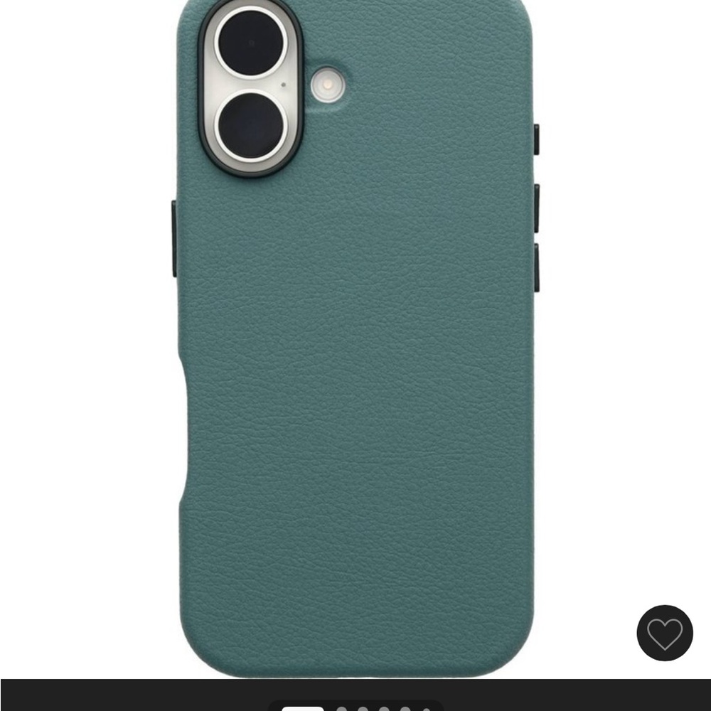 Premium Leather Phone Case - Green